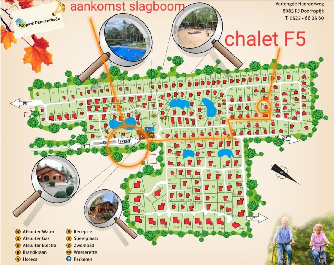 Heerlijk Chalet In Prachtige Natuur. Doornspijk Bagian luar foto
